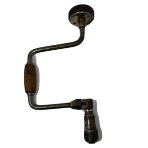 Ratchet Drill by Lakeside 10 Inch Vintage Hand Brace Made In USA Collectible